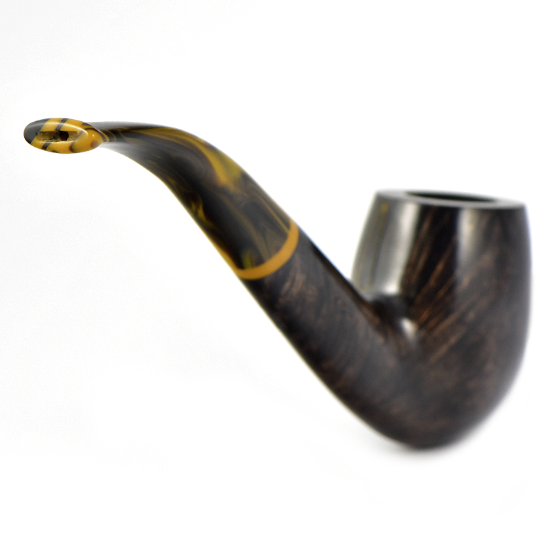 Курительная трубка Savinelli Tigre Smooth Dark Brown - 670 (6 мм фильтр)